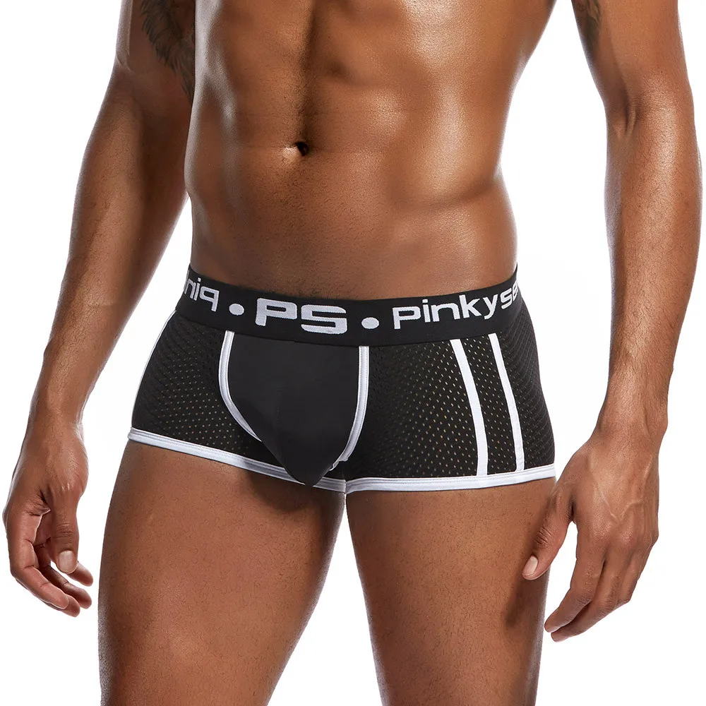 Новинка, мужское нижнее белье, мужское нижнее белье, боксеры, мужское сексуальное нижнее белье, с буквенным принтом, боксеры, одежда, шорты, выпуклый мешок, трусы, дышащие