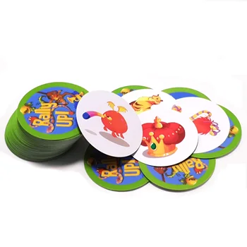 

rally it up board game 121 playing cards for home party entertainment cards game category spot animals plants fruits instruments