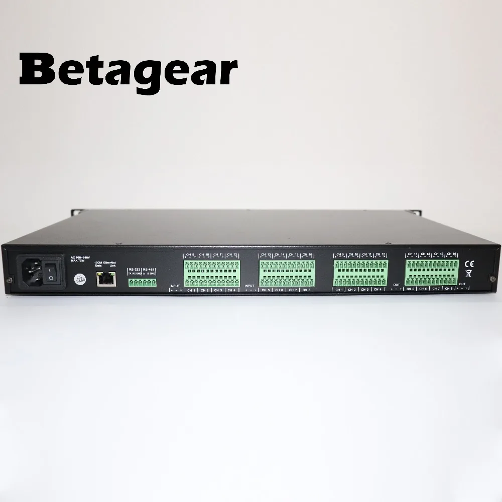 US $780.00 Betagear Digital Audio Matrix Processor DSP 16X16 DSP Digital Signal Processor 100240 Volts DSP Matrix Digital Sound Processor