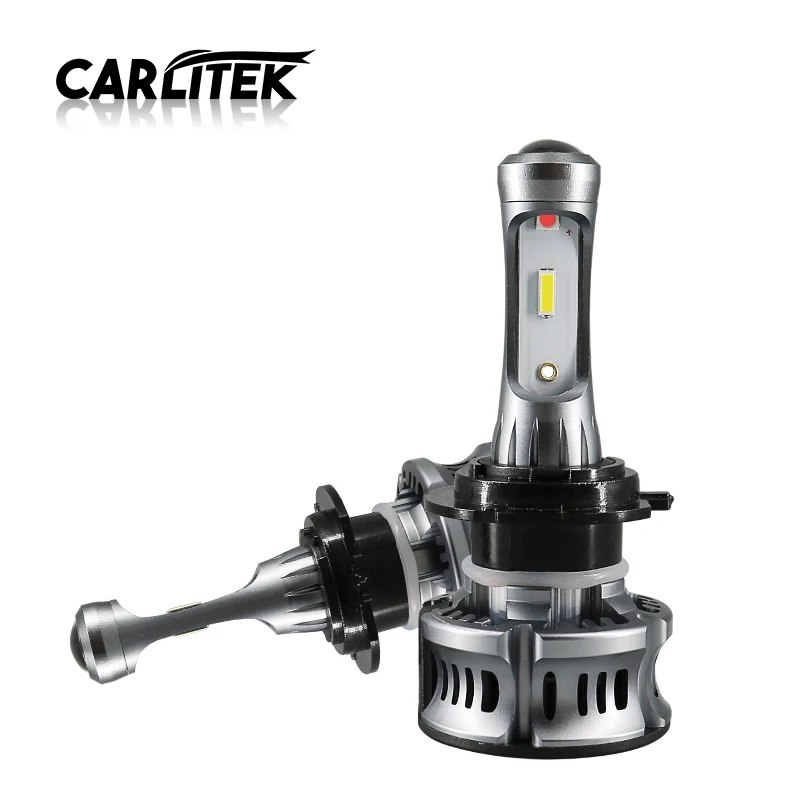 Светодиодные лампы CARLitek Red Devil Eyes H7 H8 H9 H11 для фар автомобиля линзы проектора 6500 лм