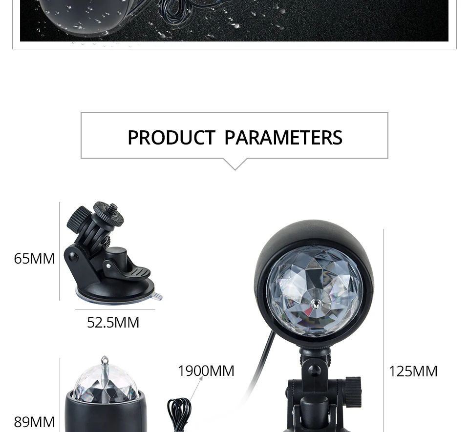 Aceersun LED USB RGB Ambient Light Automatic rotation auto backlight car ambient light CANBUS 5V Flirt romance for Holiday Party (11)