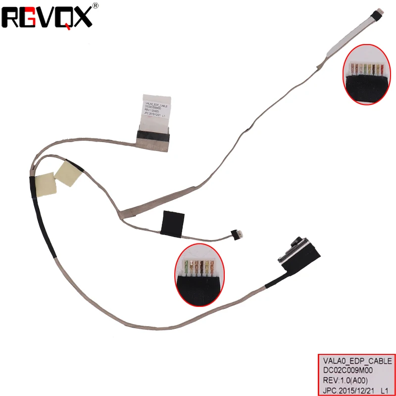 

New Laptop LCD Cable For DELL E6540 VALA0 EDP 30PIN,ORG PN:DC02C009M00 0RDYP1 Screen LVDS Connector
