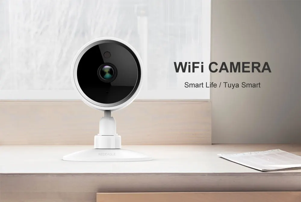 Tuya Smart Life 1080P WiFi камера 2MP беспроводная IP Сетевая камера видеонаблюдения домашняя видеоняня для детей