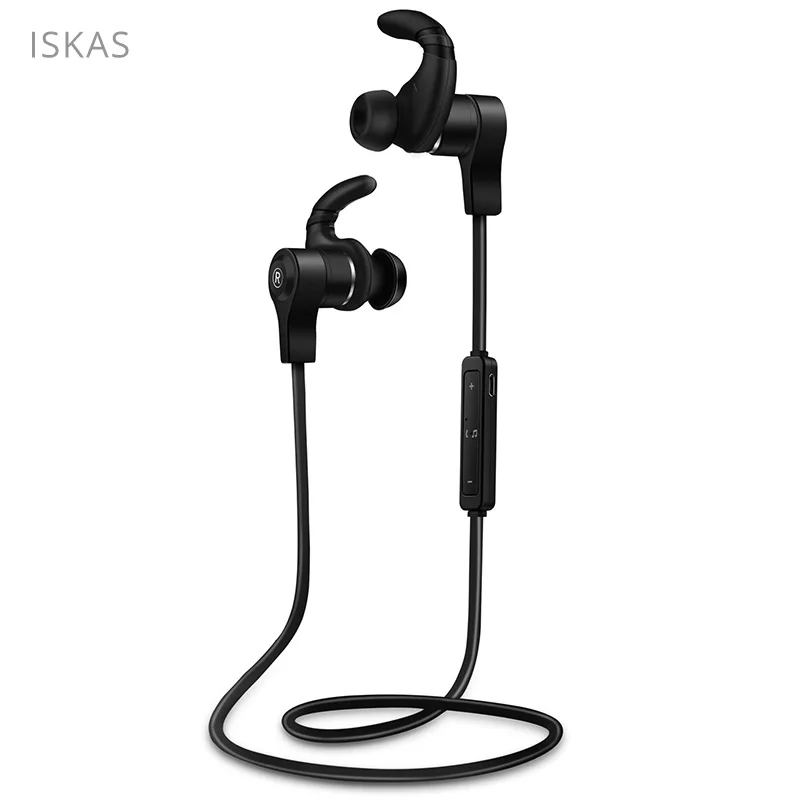 

ISKAS Bluetooth Headset Music Headphone Handfree Cell Phones Musique Electronics Phone Wireless Consumer Electronics Good New