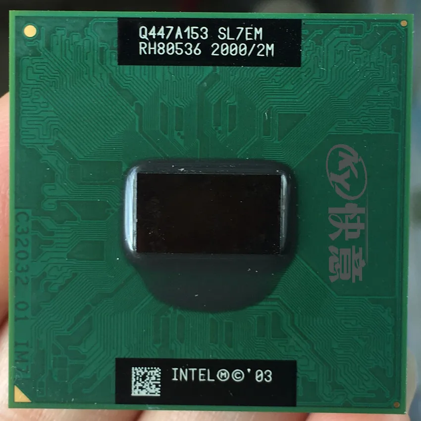 Intel Pentium M 755 Тетрадь процессор ноутбук процессор Pentium PM755 2,0G 2 M SL7EM