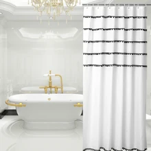 Shower Curtain 180cm Anti Bacterial Waterproof Polyester Fabric Bathroom Shower Curtain Home/Travel/Hotel Shower Curtain D20 Shower Curtain 180cm Anti Bacterial Waterproof Polyester Fabric Bathroom Shower Curtain Home/Travel/Hotel Shower Curtain D20