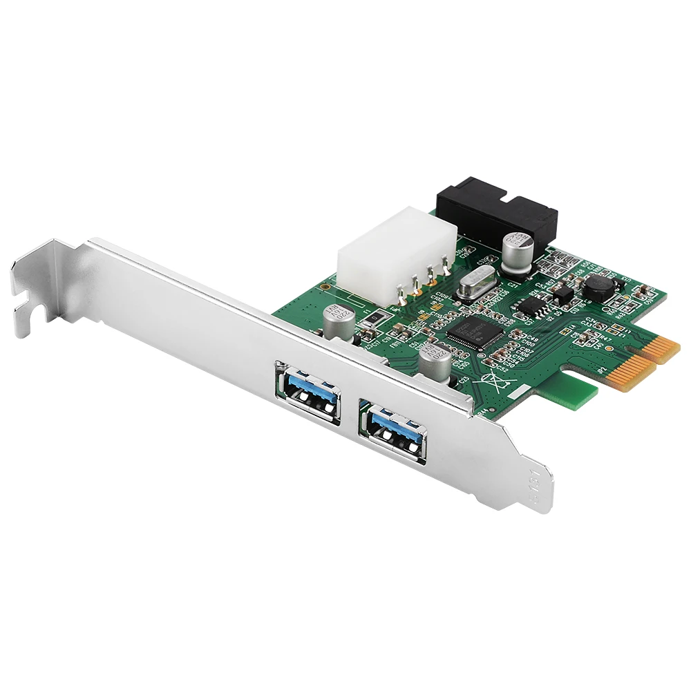 3 Port PCI E PCI Express 2.0 to USB 3.0 Hub PC Card
