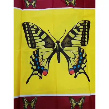 

Nigeria Ankara African 100% cotton Wax Prints Fabric High Quality 6 yards big butterfly animal design dashiki fabric for clothes