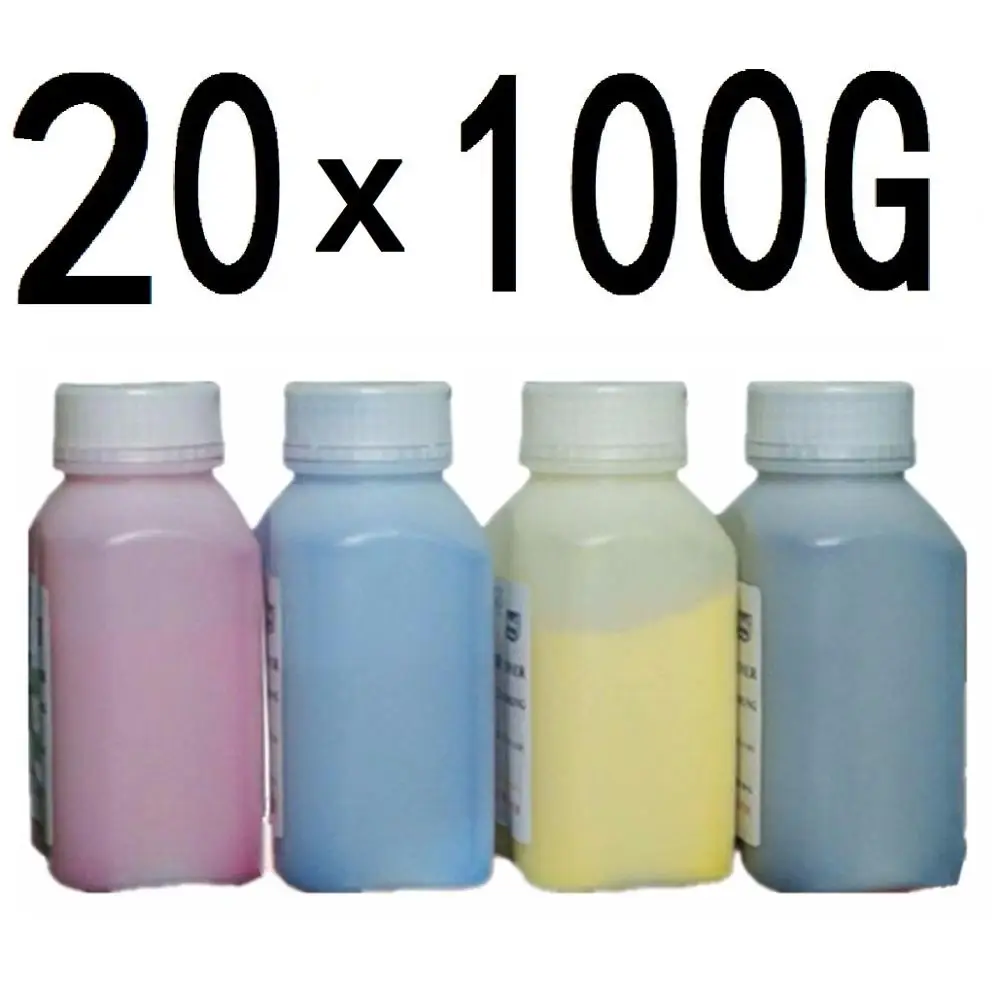 5 Set 100g Заправка лазера цветной копир тонер комплект Наборы для Q9700A Q9700 Q 9700A 9700 1500 1500L 2500 2500L 2501n принтер - Цвет: 5 Set 100g