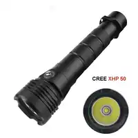 LED Diving Flashlight Underwater Waterproof 80m Tactical Torch CREE XHP70 / XHP50 LED 4000 Lumens LED SCUBA Diving Flashlight