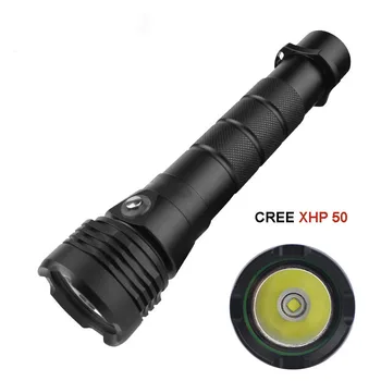 

LED Diving Flashlight Underwater Waterproof 80m Tactical Torch CREE XHP70 / XHP50 LED 4000 Lumens LED SCUBA Diving Flashlight