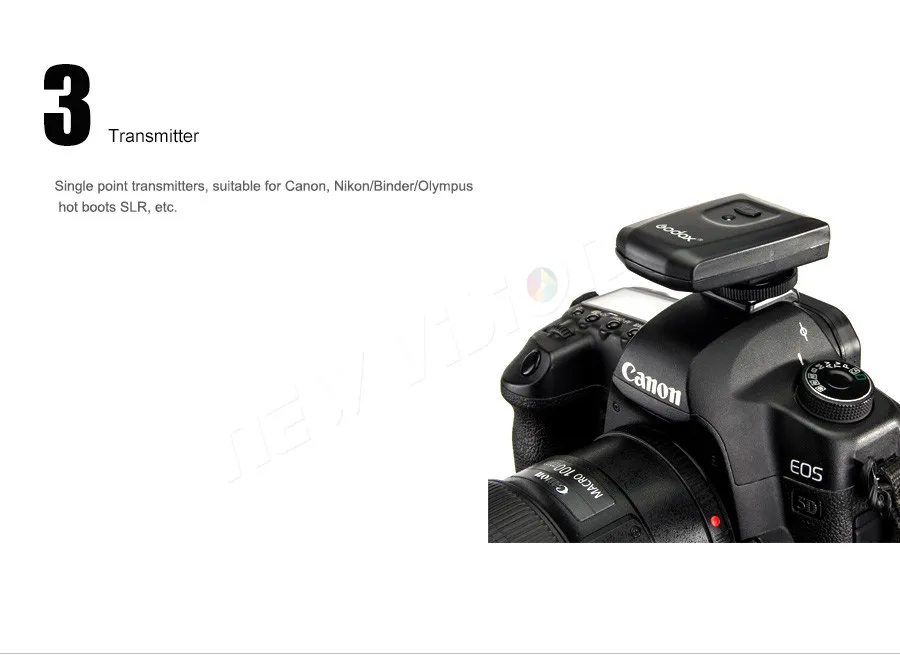 Godox 4 канала беспроводной/Радио Студия Вспышка триггер с приемником набор Rt-04 для Canon Nikon Pentax Slr камера K-150A K-180A