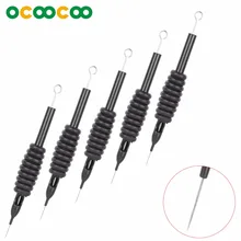 20 шт) 3RL интегрированная упаковка одноразовая игла+ ручка трубка 3RL-серебро+ черный(20 шт