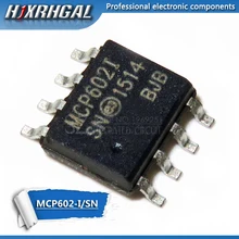 50 Pièces MCP602-I//SN SOP-8 MCP602I MCP602ISN 2.7V-6.0V Fourniture unique CMOS OP AMP