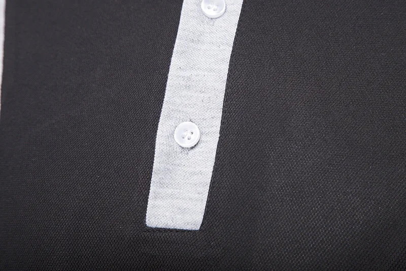 Поло Для мужчин Лето Camisa короткий рукав рубашка-поло дышащая футболки Лоскутные рубашки Повседневное формальный прилегающий плюс Размеры Топ