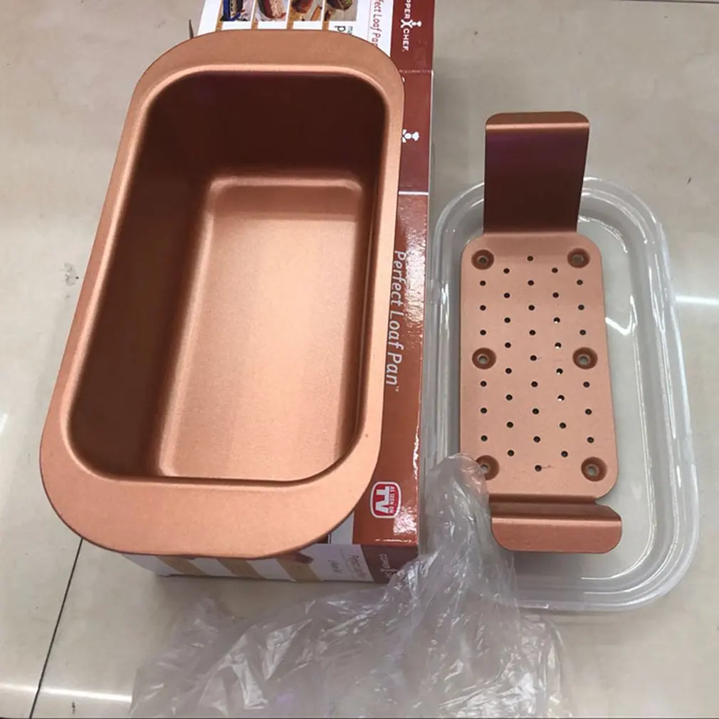 Perfect Loaf Pan Golden Square Toast Baking Tray Microwave Oven Special Baking Tray Practical Cooking Tools Perfect Loaf Pan Golden Square Toast Baking Tray Microwave Oven Special Baking Tray Practical Cooking Tools
