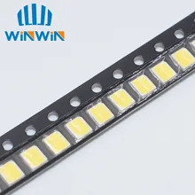 100 шт. 22-24 лм белый 2835 SMD СВЕТОДИОДНЫЙ 0,2 Вт высокояркий светодиодный чип