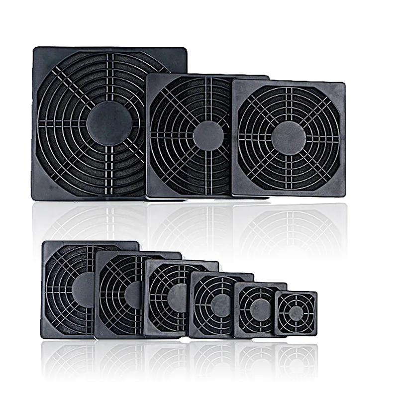 Gdstime-capa Protetora para Ventilador Proteção contra Poeira Filtro de Plástico para pc Tamanhos 40 mm 50 mm 60 mm 80 mm 90 mm 120 mm Ventiladores e resfriadores - Imagem 2