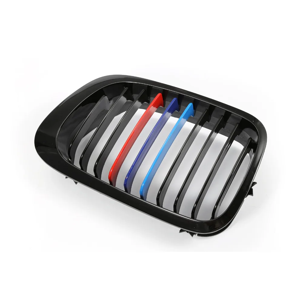 

M-Color Front Hood Kidney Sport Grills Pair FOR BMW E46 98-02 2D 3 Series M3 Car Decorative Accessaries