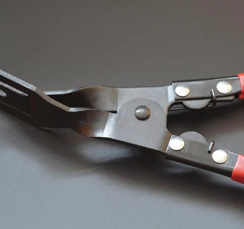 Clip extracción alicates pinzas para clips remover herramientas de mantenimiento del automóvil