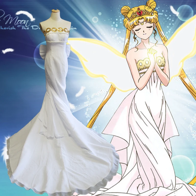 

New Anime Sailor Moon Cosplay Costume Sailor Moon Princess Fancy Dress Carnaval/Halloween Costumes for Women Custom Any Size