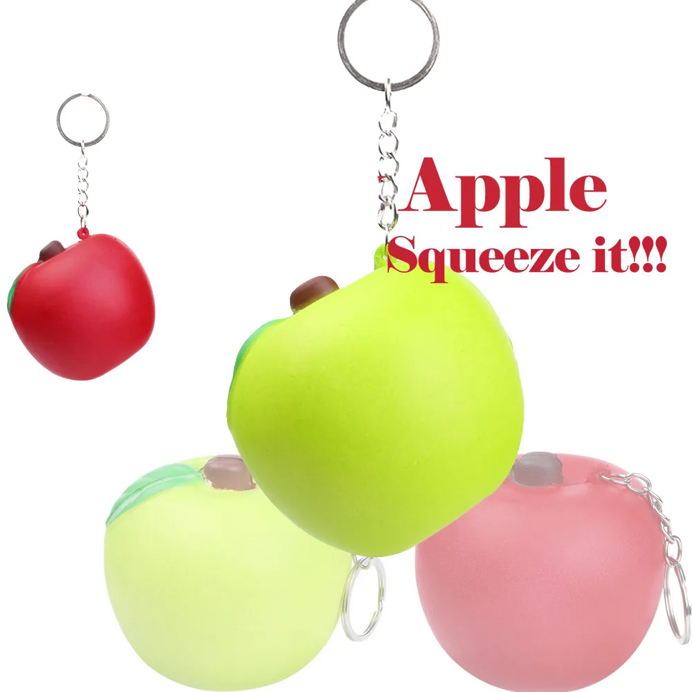 7 см Apple Love Slow Rising Squeeze Ароматические снятие стресса игрушка-головоломка