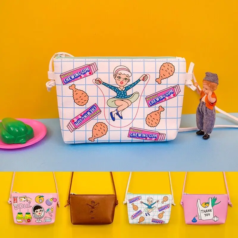 Водонепроницаемая Мобильная сумка мессенджер для девушек|printed handbags|messenger bagcute