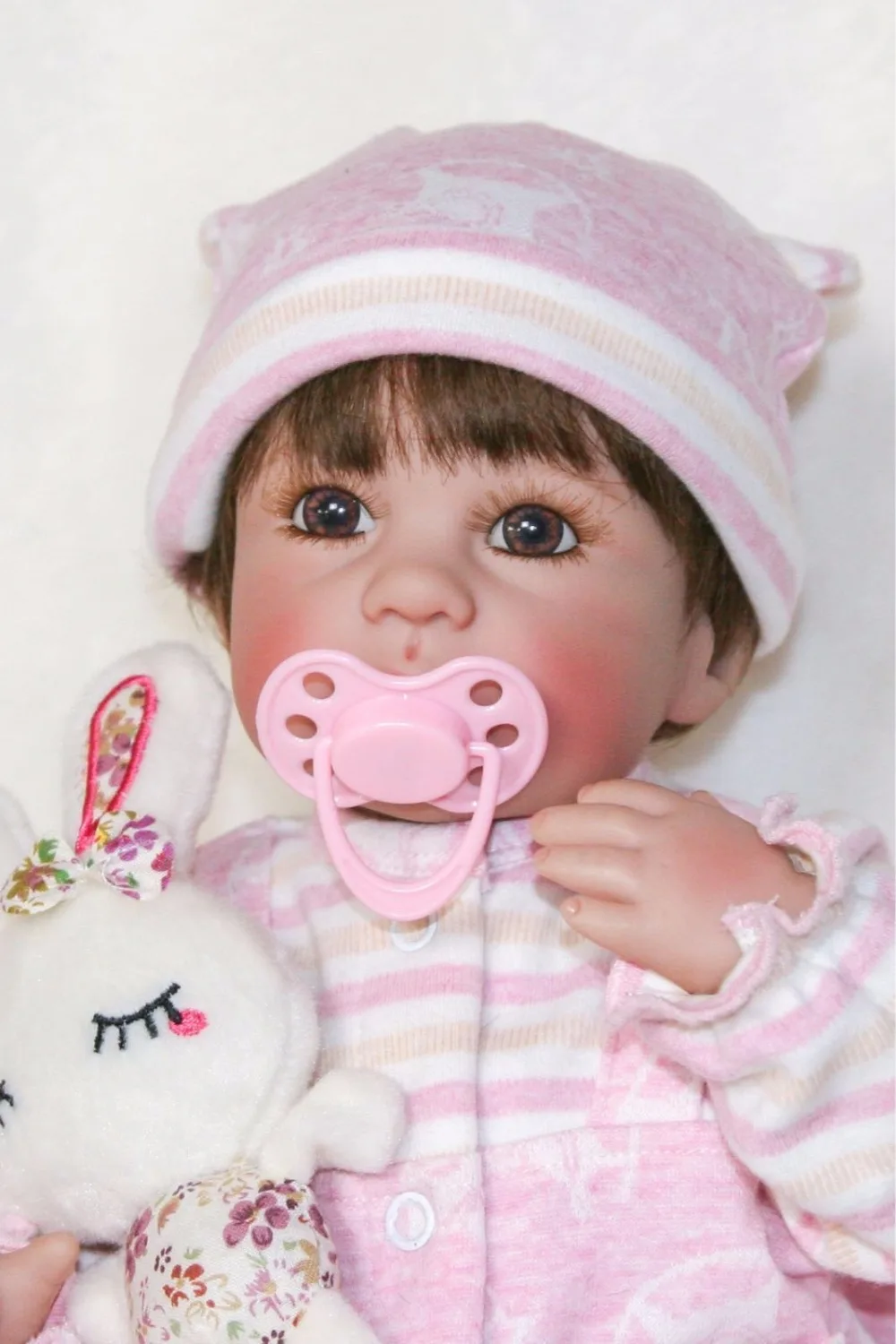 40 см Силиконовая виниловая Кукла Reborn Baby Doll, 16 дюймов, кукла для новорожденных девочек, игрушка для ванны, подарок на день рождения, подарок для ребенка, игра