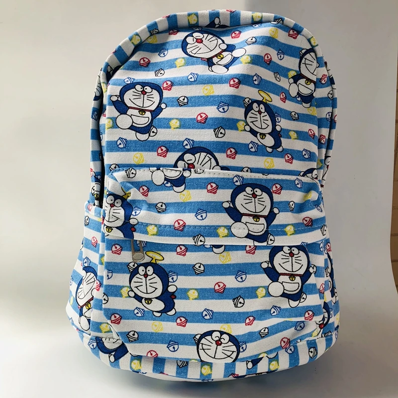 Модные холщовые рюкзаки IVYYE серии Doraemon школьный рюкзак с мультипликационным
