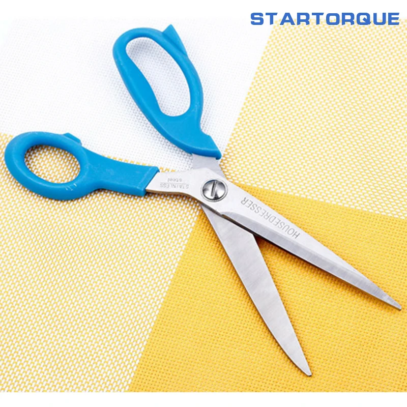 

250mm Scissors Stainless Steel Multi-Purpose Scissors Set - For Fabric, Leather, Paper, Kitchen, Arts and Crafts, & School