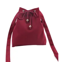 Холщовый мешок на завязках Твердые женские Наплечные рюкзаки модная большая сумка для женщин и мужчин carteras mujer de hombro