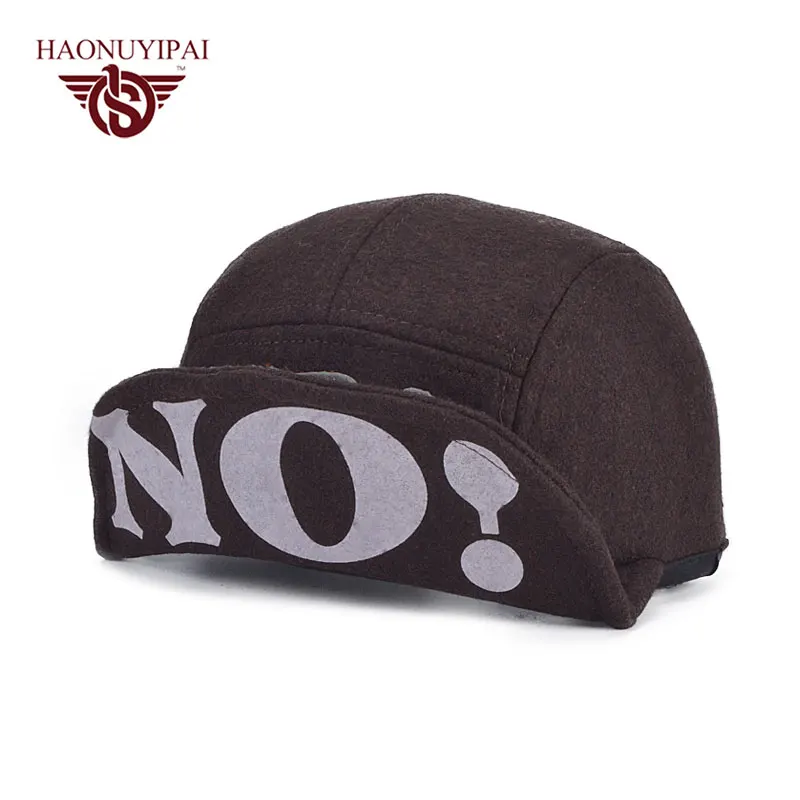 

Kids Autumn Winter Baseball Caps Lovely Print Letter Yes & No! Adjustable Children Casual Hats Hip Hop Sport Cap 4 Colors NN47