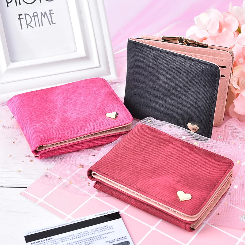 New Style Woman Wallet Small Hasp Coin Purse For Luxury Brand Lady Purses Female Wallets Women Mini Leather Clutch Card Holder