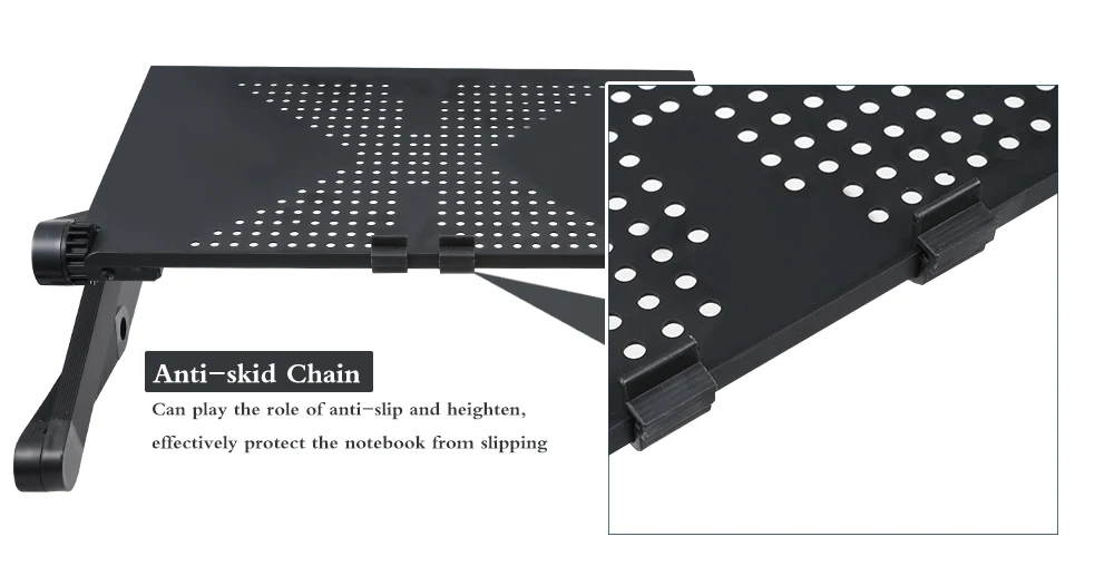 Регулируемый стол для компьютера стол складной ноутбук подставка кровать лоток алюминиевый сплав портативный Противоскользящий стол Z30