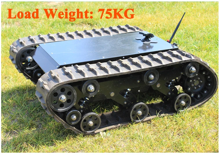 600 т гусеничный робот шасси танка RC Smart танк на перекрестной шнуровке на платформе препятствие машина с максимальная нагрузка 75 кг