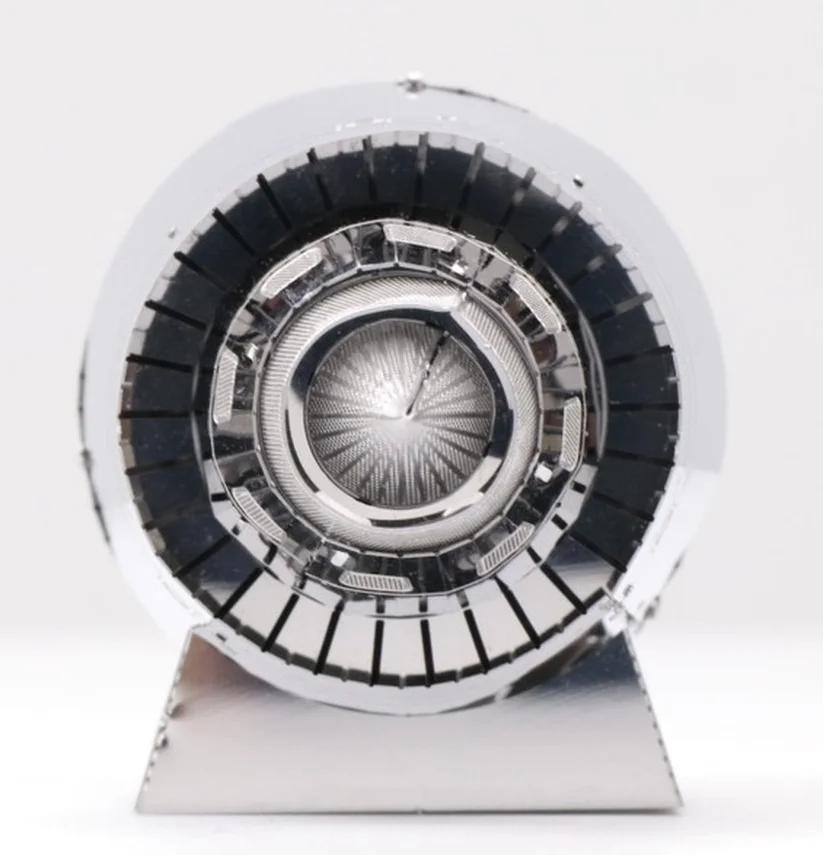 

3D Metal Puzzle Engine Turbine Building Model YM-N072 DIY 3D Laser Cut Assemble Toys for Audit Aircraft Turbine Toys for Boys