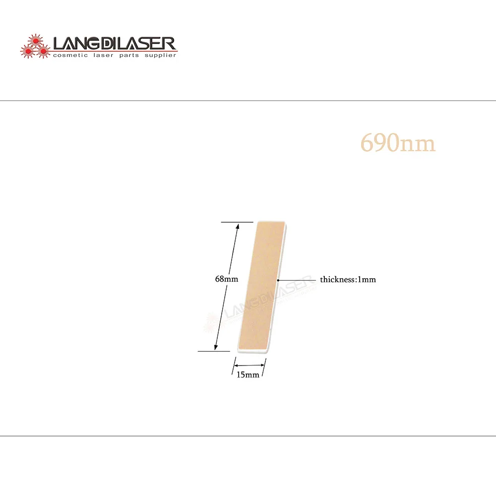 

690nm IPL optical filters , laser hair removal, IPL filters , optic filter for lasers . opt filter , e-light filter