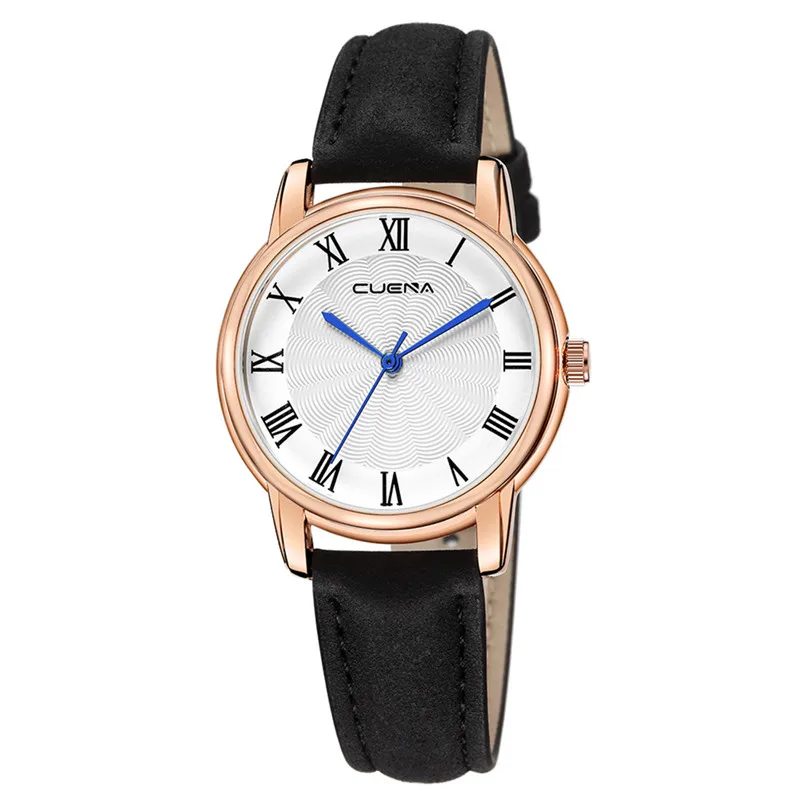 Women's Dress Watches Casual Quartz Plastic Leather Band Newv Strap Watch Analog Wrist Watch Relogio femininos montre femme F21 (4)