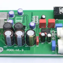 USB SA9203 ЦАП ES9023 96 K/24BIT портативных ПК декодер HIFI звуковая карта усилитель для наушников собран