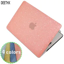 Сияющий блеск Прочный чехол для ноутбука MacBook Pro retina Air 11, 12, 13 лет, 15, для mac Air/Pro 13 15 дюймов A1466 A1708 A1932 оболочки