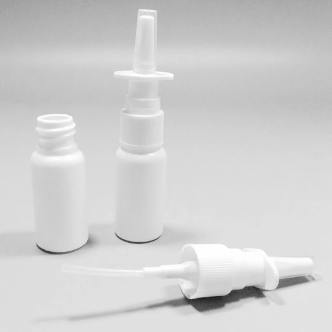 10ml Refillable Bottle For Lotion/ Medical Packaging White Empty