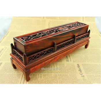 

Siam Rosewood box Lying incenses Burner Wooden Burners furnace Solid wood sticks incense Censer Thurible stick Incense burner