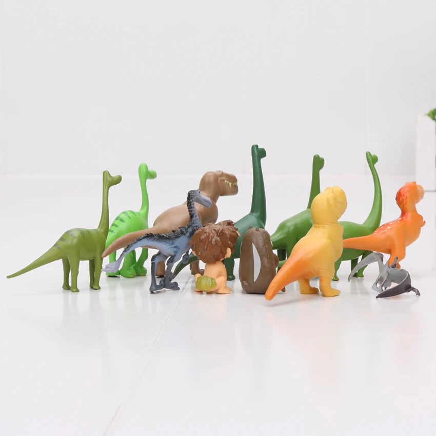 12 шт./компл. 2,5-7 см динозавр ПВХ фигурка Arlo Spot Henry Бутч мини-модель игрушка крутая для детей
