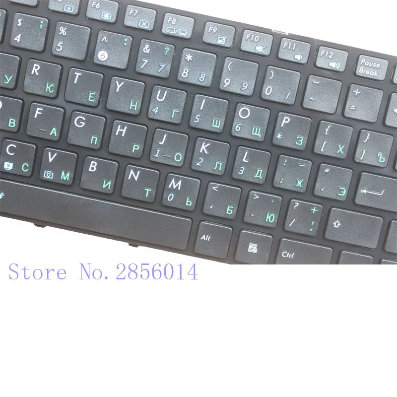  New RU Russian Keyboard For ASUS A44H A44HR A44HY A44L A44LY X44C X44H X44HR Laptop Frame Black
