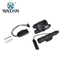 Страйкбол фонарик PEQ LA-5C блок II ИК и зеленый лазерный тактический свет комбо с дистанционным переключателем хвост lazer WEX424