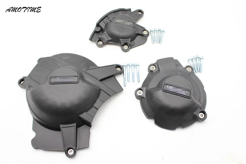 

Motorcycle Engine Case Cover Set Engine Cover Kit Protection Fit GSXR1000 GSX-R1000 2017 2018