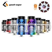 Free gift! Original GeekVape Zeus Dual RTA 5.5ml/ 4ml/2ml Capacity 26mm with Single/Dual Coil Building E-cig Vape Tank Vaporizer Free gift! Original GeekVape Zeus Dual RTA 5.5ml/ 4ml/2ml Capacity 26mm with Single/Dual Coil Building E-cig Vape Tank Vaporizer