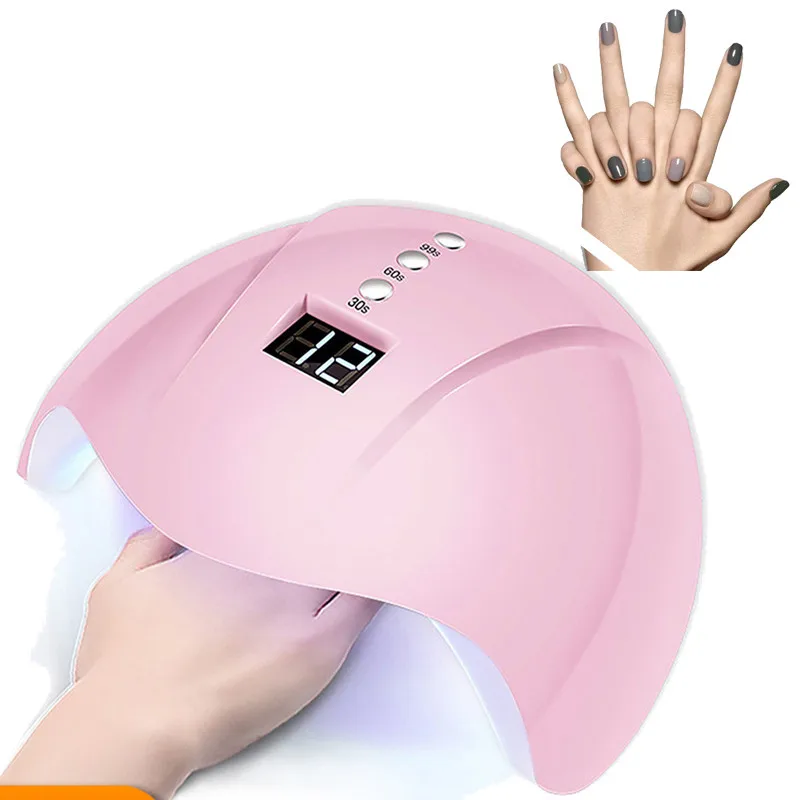 

2019 Nail Lamp 36W For All Gels Polish Nails Dryer For Nail Ice Lamp For Nail UV Led Lamp With Timer Smart Touch Button