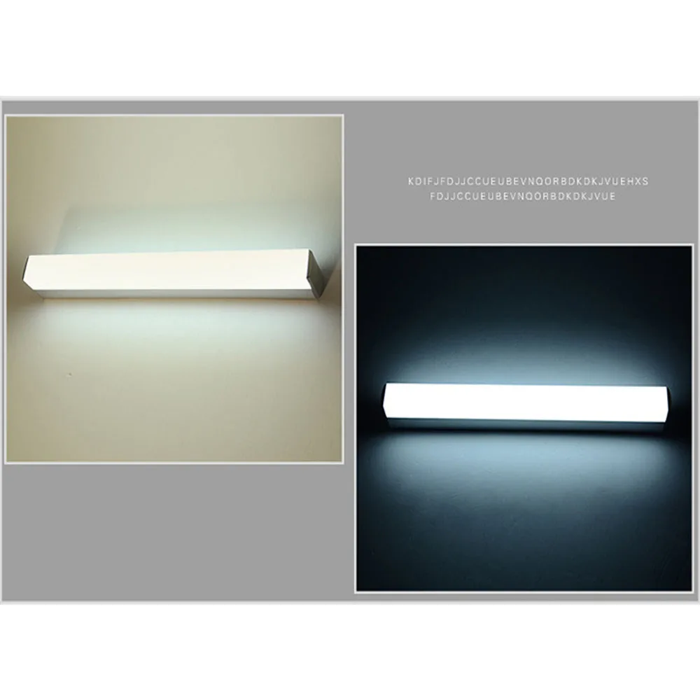 GLW LED جبل الجدار ضوء اعبا اساسيا الحمام داخلي الشمعدانات نوم بسيطة ماكياج الغرور ضوء المدخل مربع ليلة الحديثة المنزل