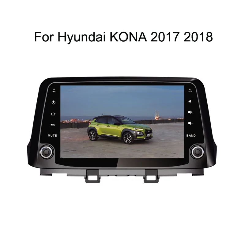 Android 9.0 Octa Core PX5 Fit Hyundai KONA 2017 2018 2019 Car DVD